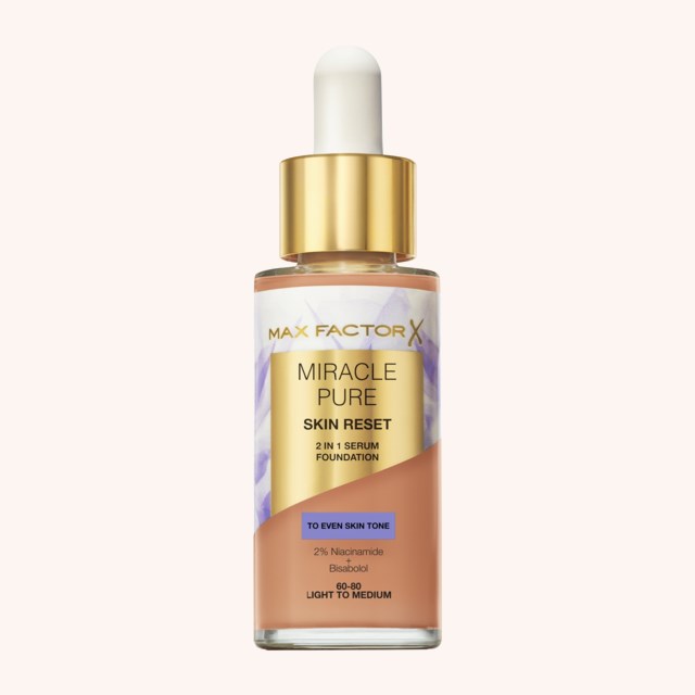 Miracle Pure Serum Foundation 4 Light To Medium Miracle Pure Serum Foundation 4 Light To Medium