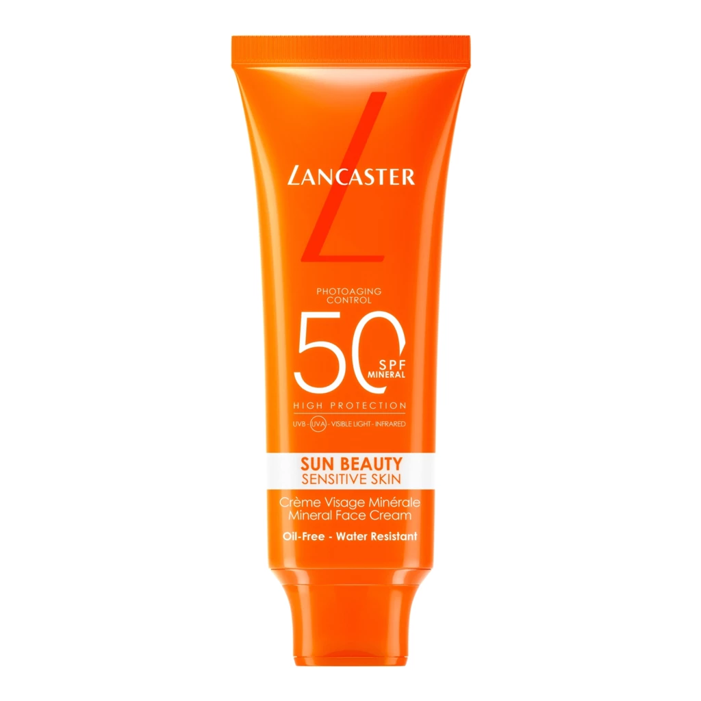 Lancaster - Sun Sensitive Sun Beauty Mineral Face Cream SPF50 50 mlosoitteessa Kicks.fi