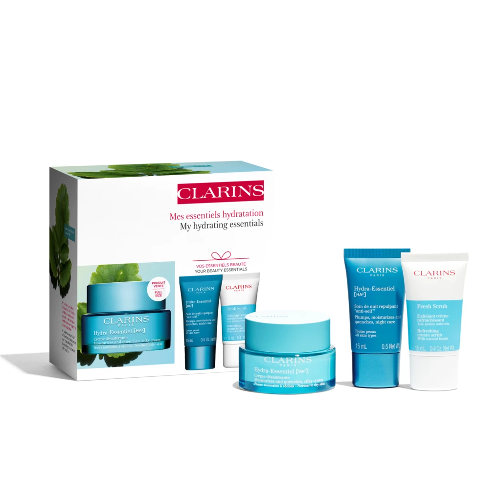 Clarins - Hydra-Essentiel Day Cream Gift Setosoitteessa Kicks.fi