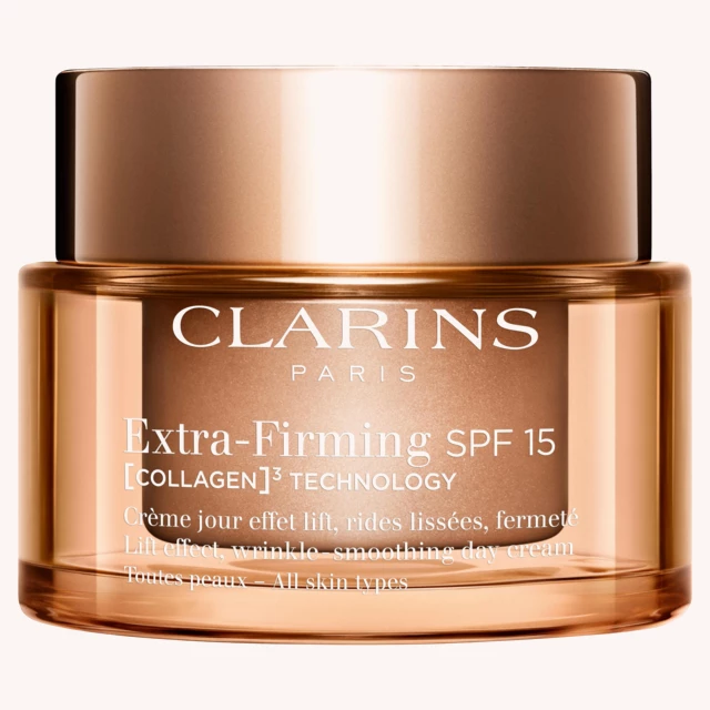Extra-Firming Jour Lift Effect, Wrinkle-Smoothing Day Cream All Skin Types SPF15 50 ml Extra-Firming Jour Lift Effect, Wrinkle-Smoothing Day Cream All Skin Types SPF15 50 ml
