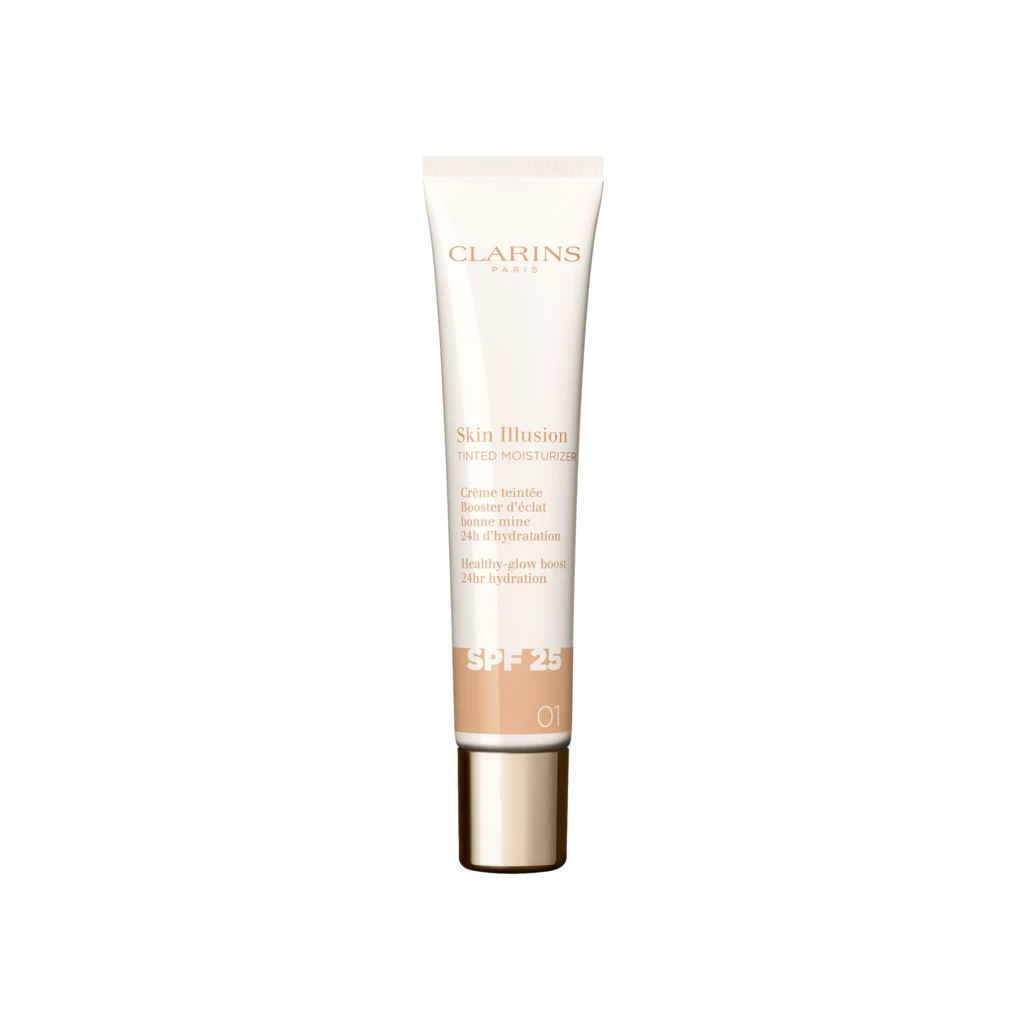 Clarins - Skin Illusion Tinted Moisturizer 01 på KICKS.no
