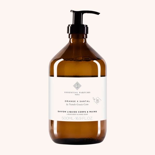 Orange X Santal Hand And Body Soap 500 ml