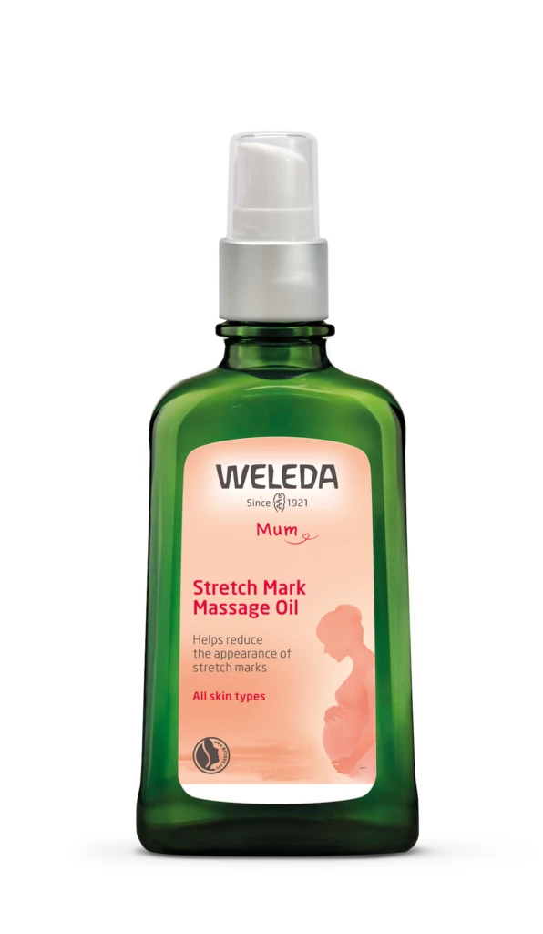 Weleda - Stretch Mark Massage Oil 100 ml på KICKS.se