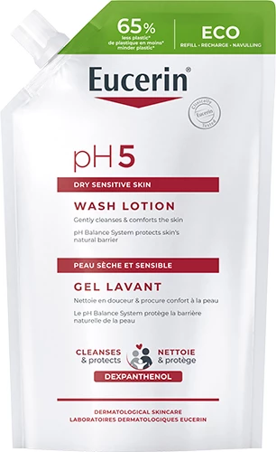 Eucerin - pH5 Wash Lotion Refill 400 ml på KICKS.se