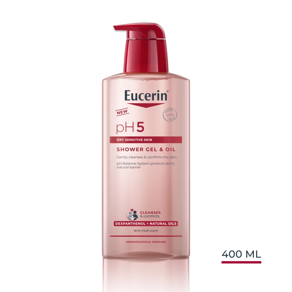 Eucerin - pH5 Shower Gel & Oil 400 ml på KICKS.se