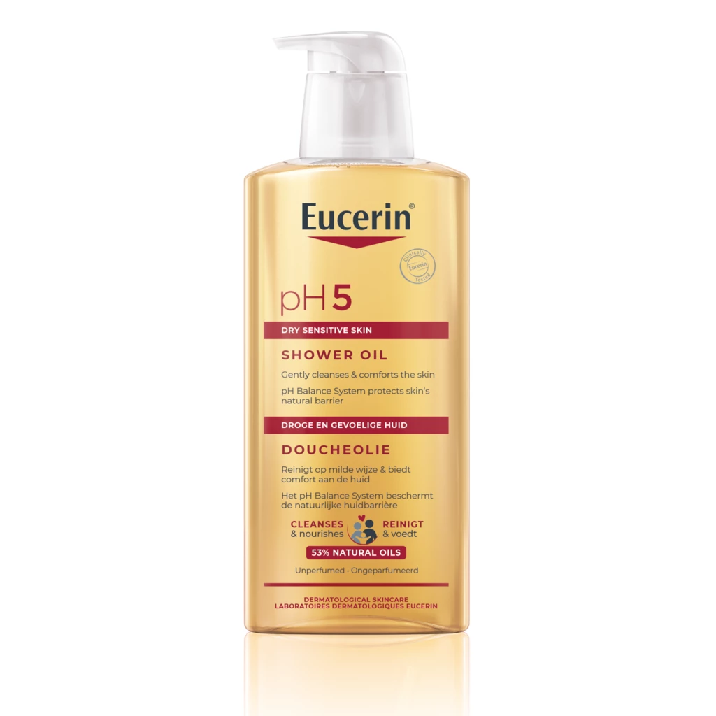 Eucerin - pH5 Shower Oil Oparfymerad 400 ml på KICKS.se