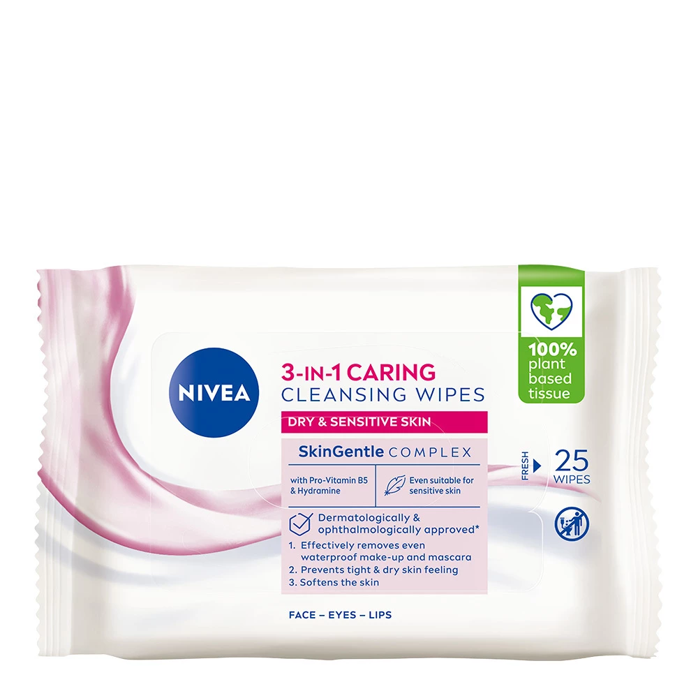 NIVEA - Gentle Cleansing Wipes på KICKS.no