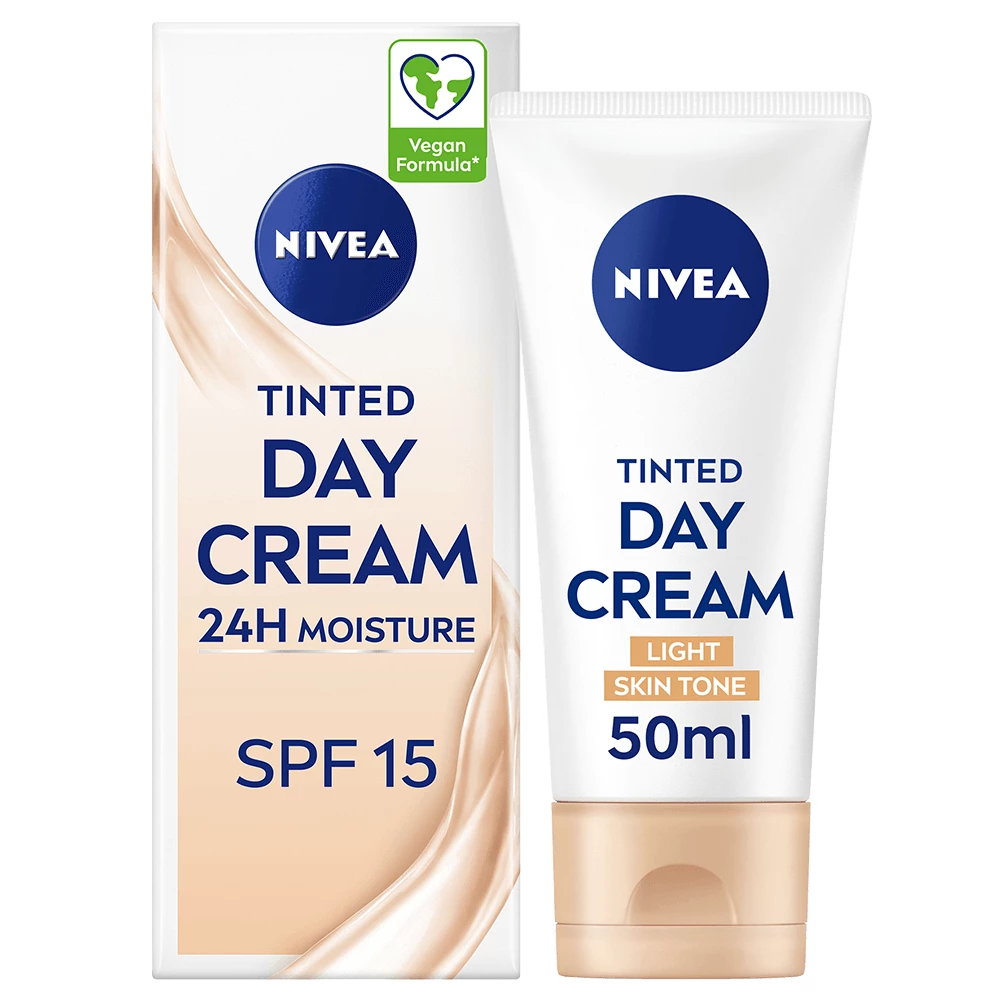 NIVEA - Tinted Day Cream Light 50 mlosoitteessa Kicks.fi