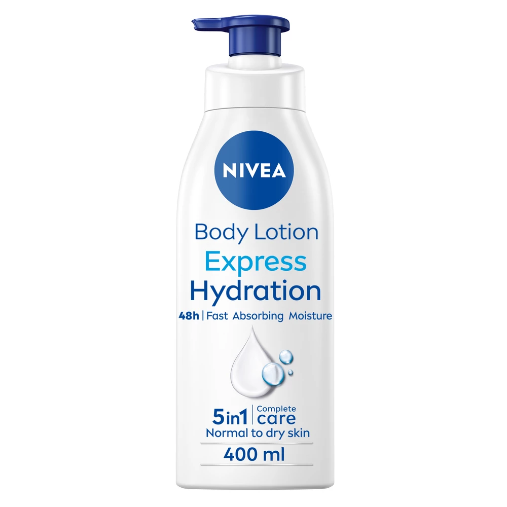 NIVEA - Express Hydration Pump Body Lotion 400 ml på KICKS.se