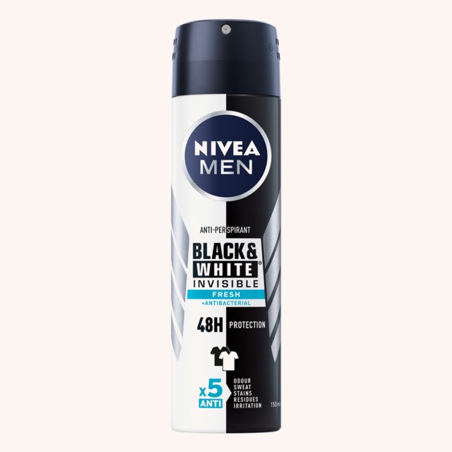 Black & White Fresh Spray 150 ml Black & White Fresh Spray 150 ml
