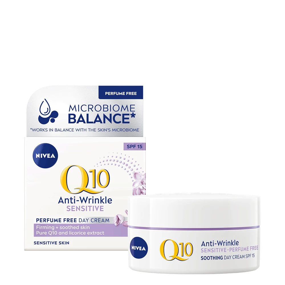 NIVEA - Q10 Sensitive Day Cream 50 ml på KICKS.no