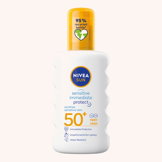 Sensitive Immediate Protect Soothing Sun Spray SPF50+ 200 ml Sensitive Immediate Protect Soothing Sun Spray SPF50+ 200 ml