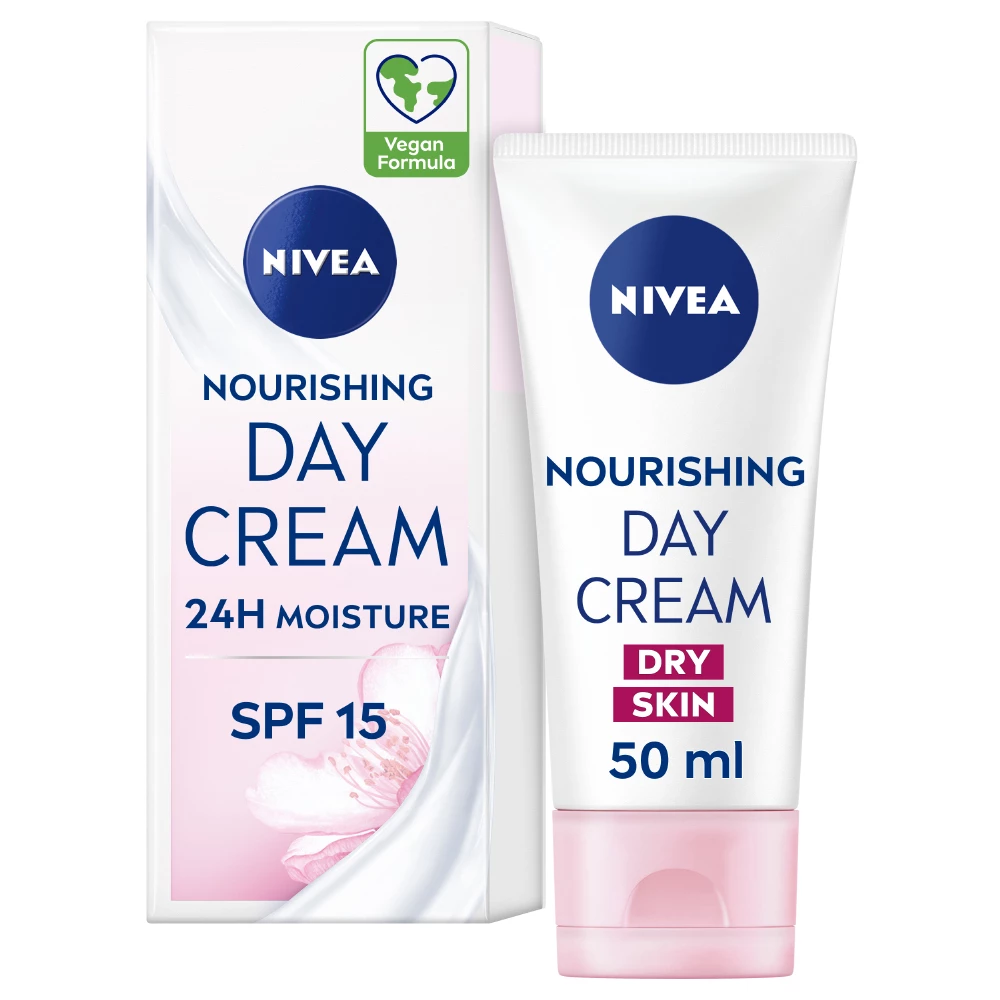 NIVEA - Nourishing Day Cream SPF15 50 ml på KICKS.se