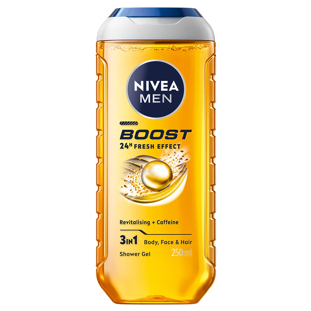 NIVEA - Boost Shower Gel 250 ml på KICKS.se