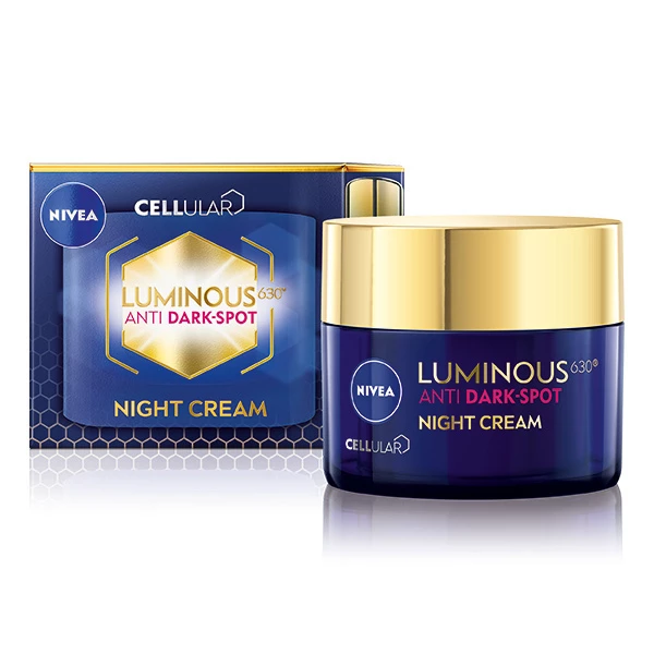 NIVEA - Luminous630 Anti Dark-Spot Night Cream 50 ml på KICKS.no