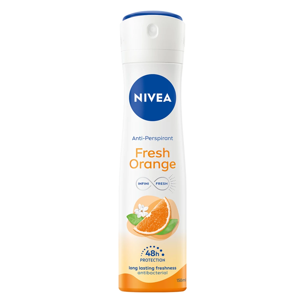 NIVEA - Antiperspirant Fresh Orange Deodorant Spray 150 ml på KICKS.se