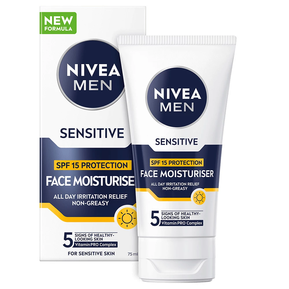 NIVEA - Sensitive Moisturiser SPF15 75 mlosoitteessa Kicks.fi
