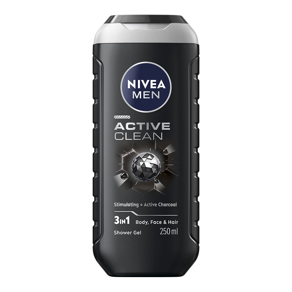 NIVEA - Active Clean Shower Gel 253 ml på KICKS.se