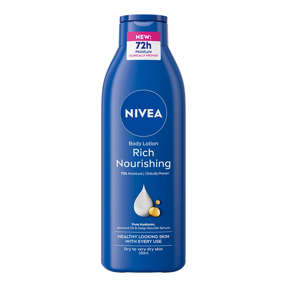 NIVEA - Rich Nourishing Body Lotion 250 ml på KICKS.se