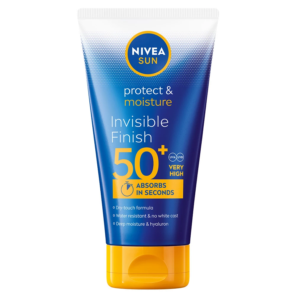 NIVEA - Protect & Moisture Invisible Finish Lotion SPF50+ 150 ml på KICKS.se