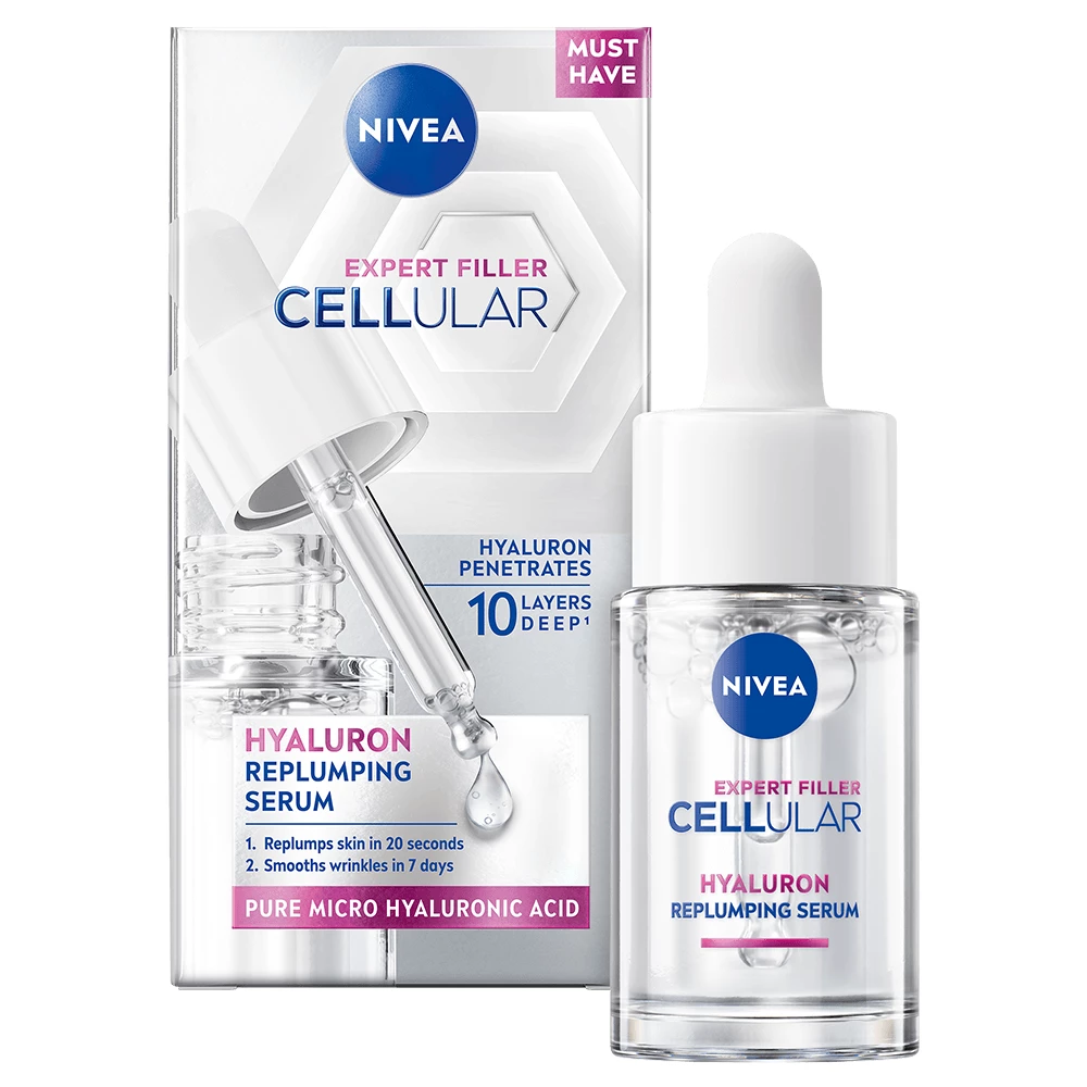 NIVEA - Cellular Expert Filler Hyaluron Replumping Serum 15 ml på KICKS.no