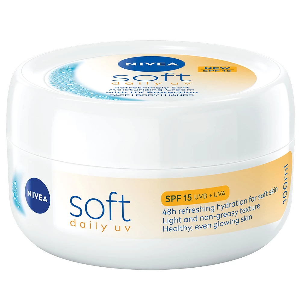 NIVEA - Soft Daily UV 100 ml på KICKS.se