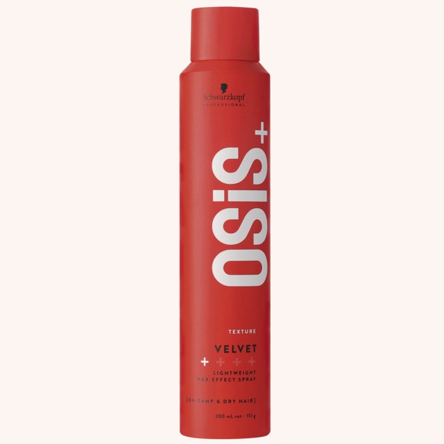 OSiS Velvet Hair Styling Spray 200 ml OSiS Velvet Hair Styling Spray 200 ml