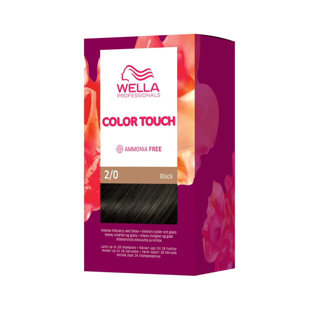 Wella Professionals - Color Touch Hair Color 2/0 Black på KICKS.no