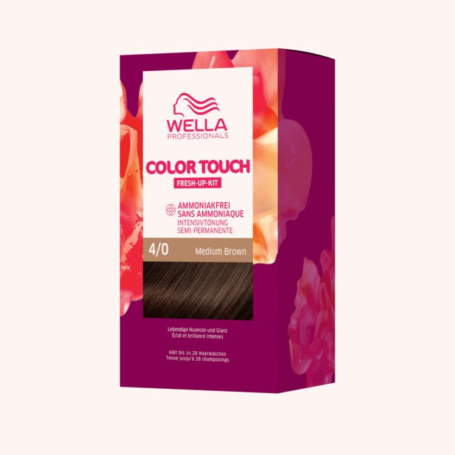 Color Touch Hair Color 4/0 Medium Brown Color Touch Hair Color 4/0 Medium Brown
