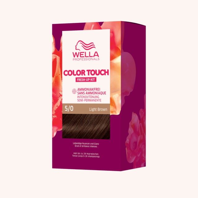Color Touch Hair Color 5/0 Light Brown Color Touch Hair Color 5/0 Light Brown