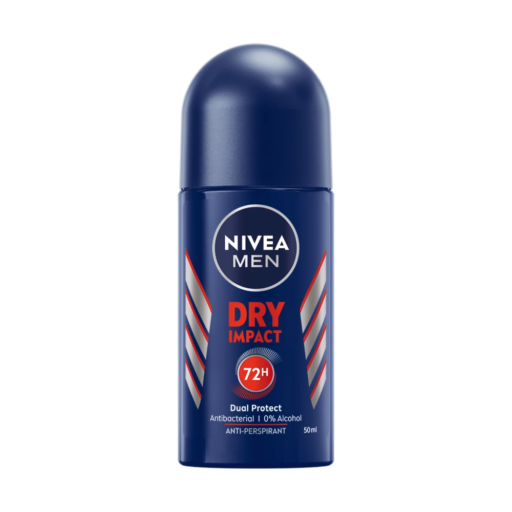 NIVEA - Dry Impact Antiperspirant Roll-on Deo 50 ml på KICKS.se