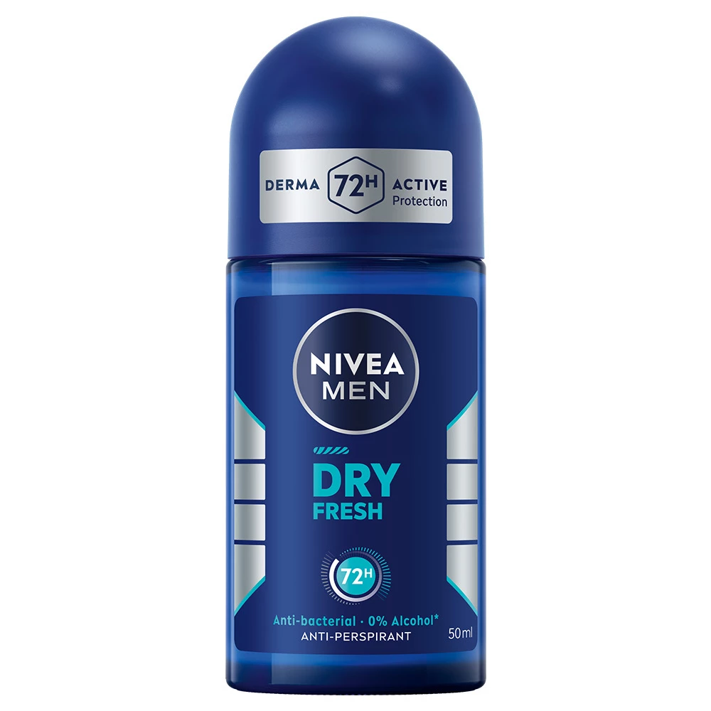 NIVEA - Dry Fresh Roll On For Men 50 ml på KICKS.se