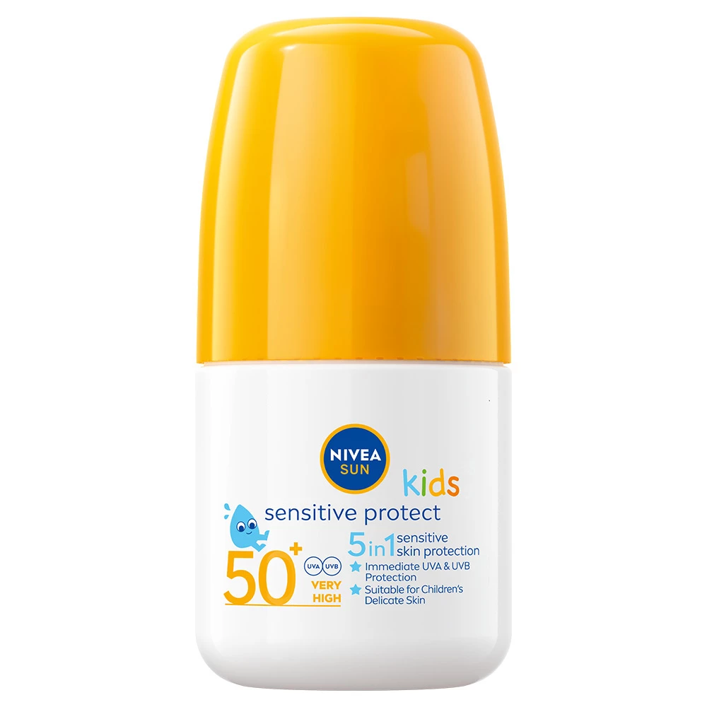 NIVEA - Protect & Sensitive Kids Roll-On SPF50+ 50 ml på KICKS.no