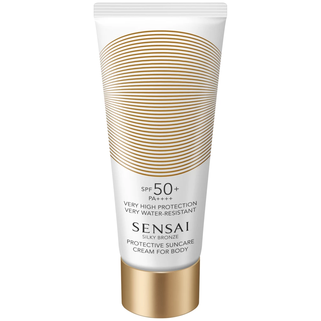 SENSAI - Silky Bronze Protective Cream Body SPF50+ 150 ml på KICKS.no
