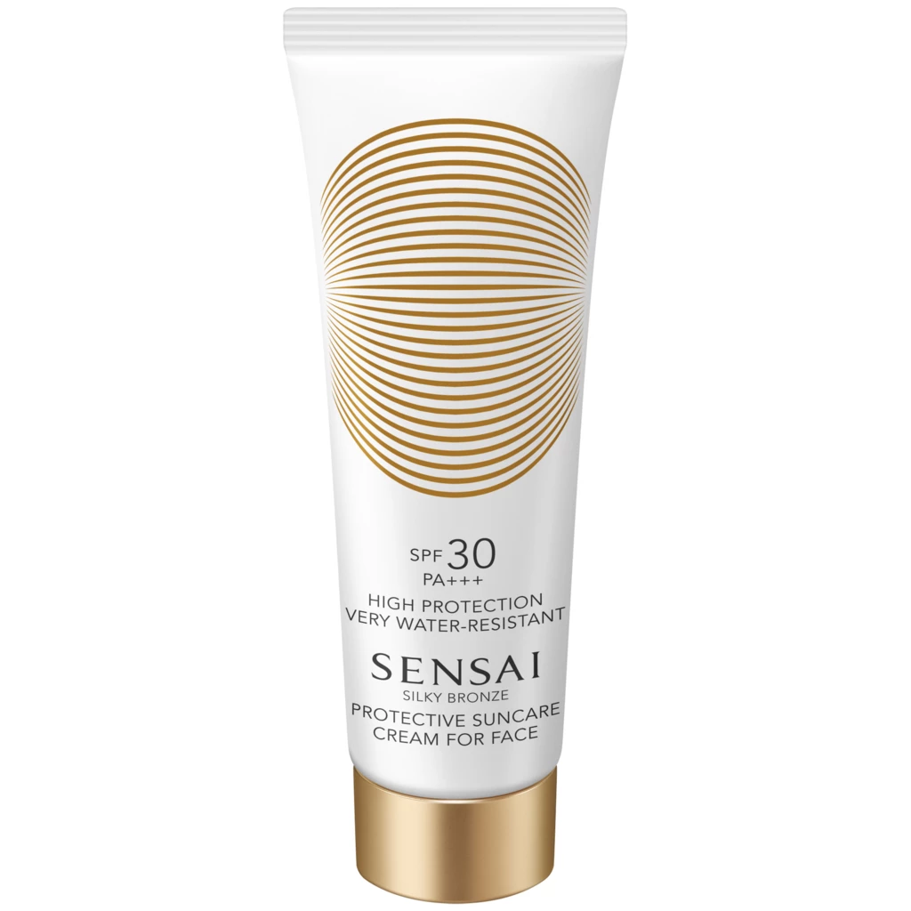 SENSAI - Silky Bronze Protective Cream Face SPF30 50 ml på KICKS.se