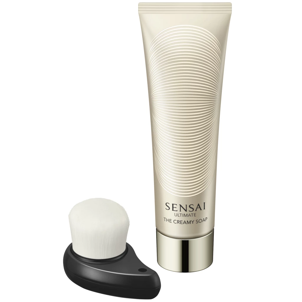 SENSAI - Ultimate The Creamy Soap + Brush Face Cleanser 125 ml på KICKS.se