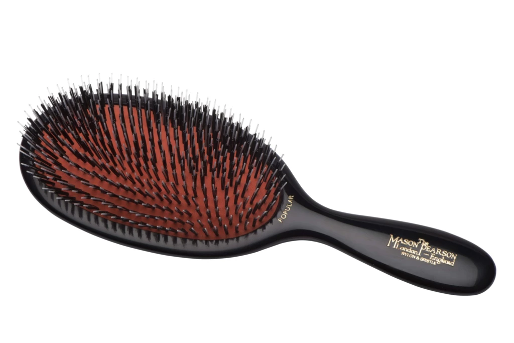 Mason Pearson - BN1 - Popular Bristle and Nylon Dark Ruby på KICKS.no