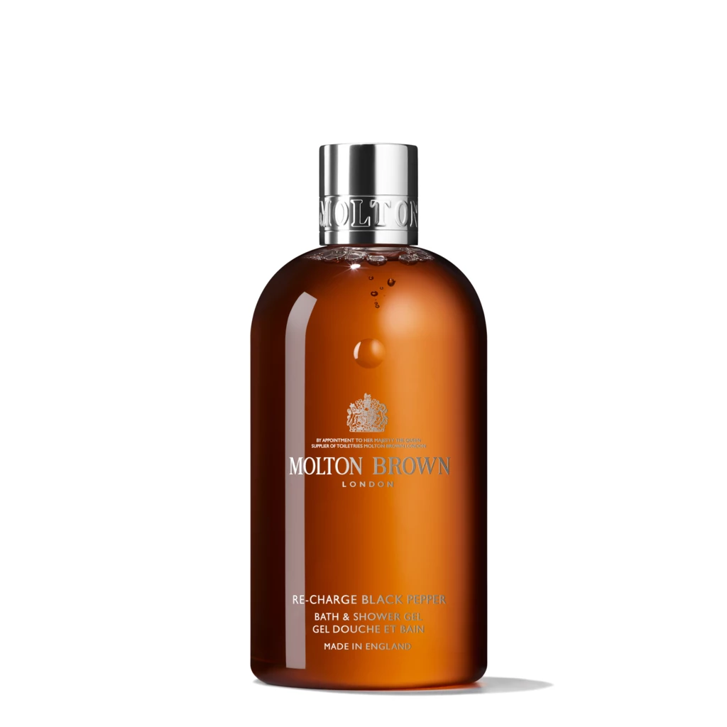 Molton Brown - Re-charge Black Pepper Bath & Shower Gel 300 ml på KICKS.se
