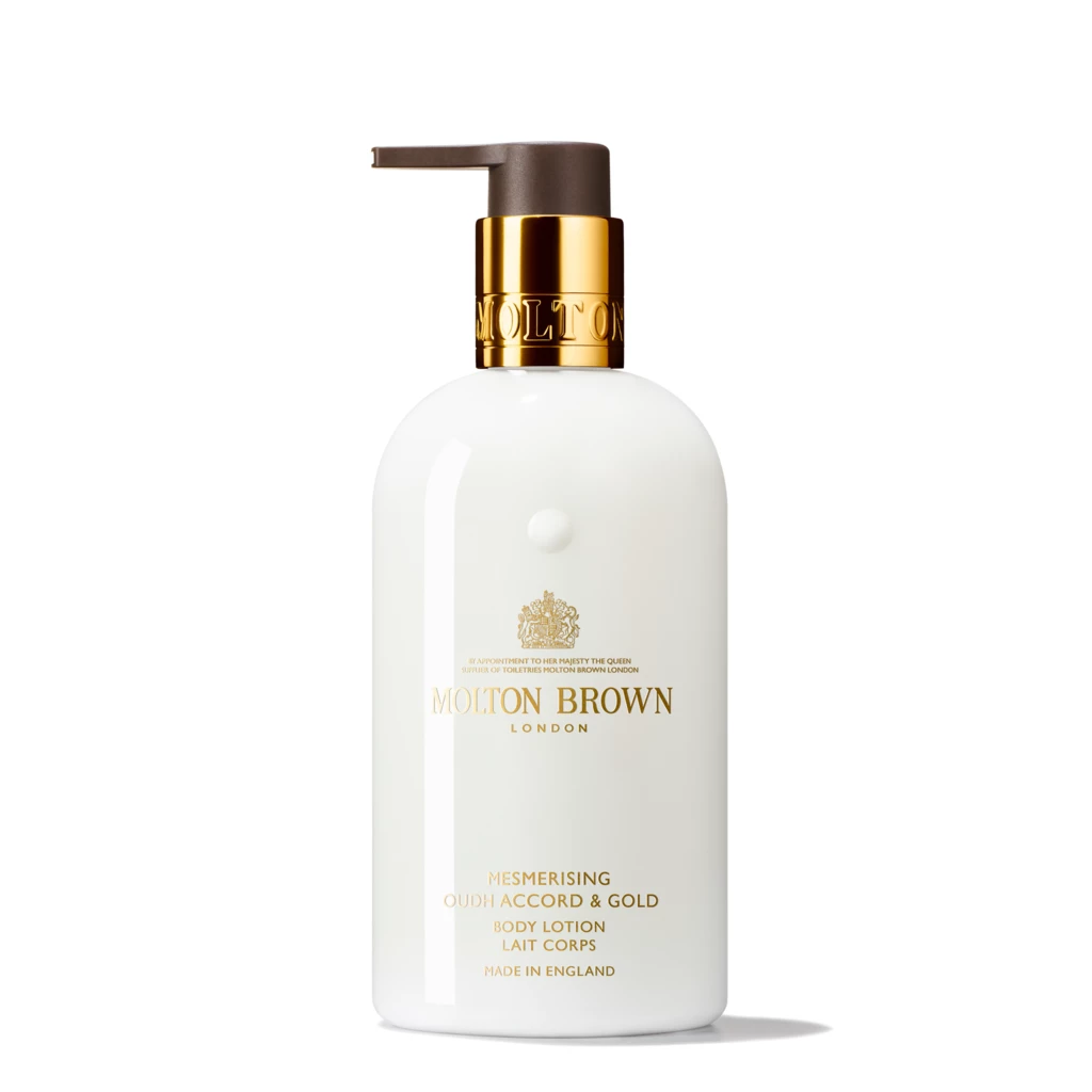 Molton Brown - Mesmerising Oudh Accord & Gold Body Lotion 300 ml på KICKS.se