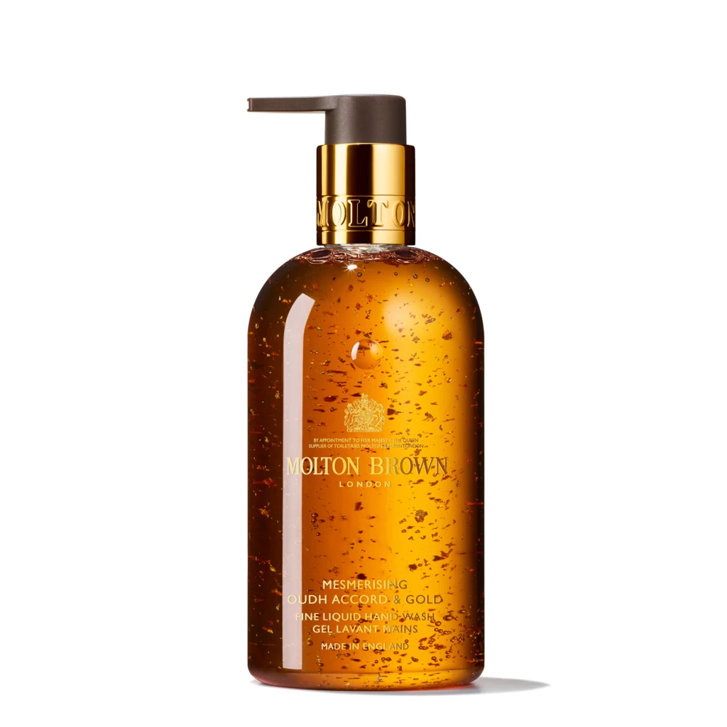 Molton Brown - Mesmerising Oudh Accord & Gold Fine Liquid Handwash 300 ml på KICKS.se