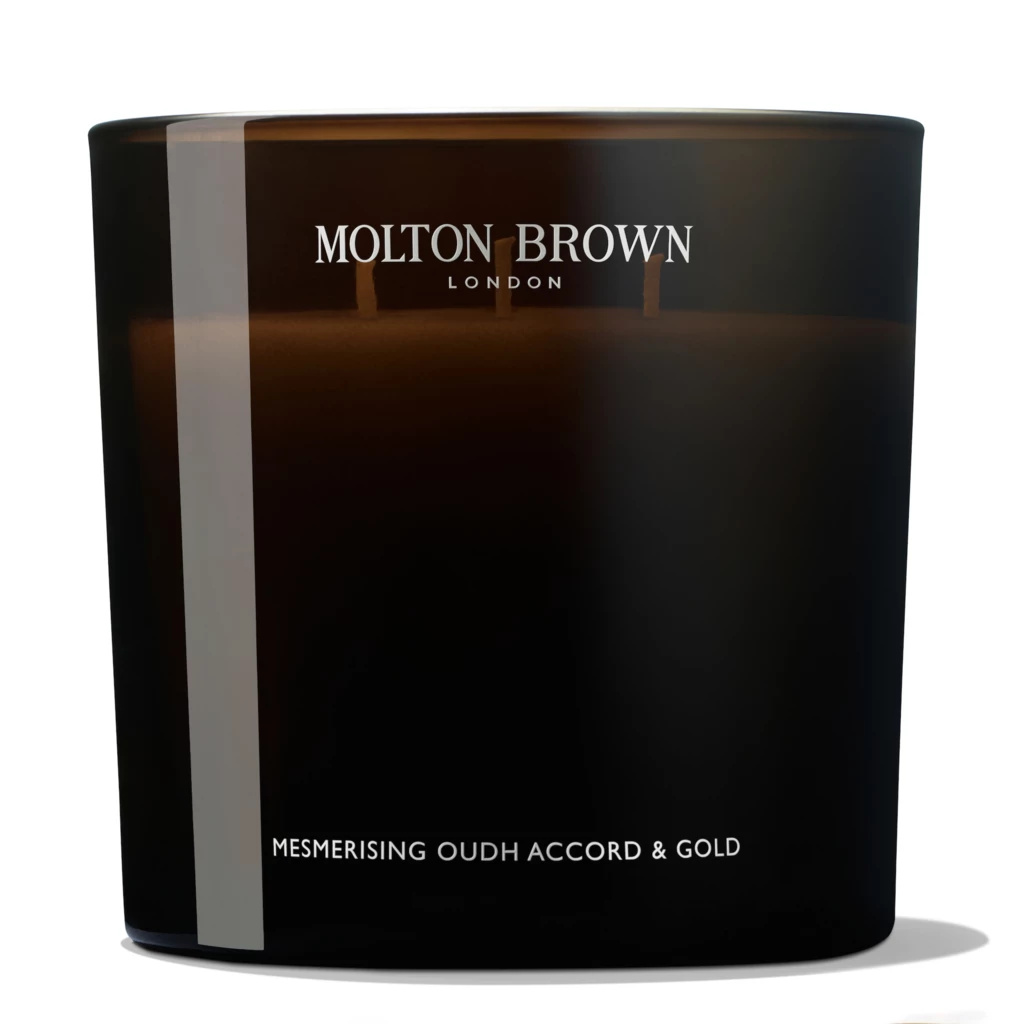 Molton Brown - Mesmerising Oudh Accord & Gold Luxury Scented Candle 600 g på KICKS.se