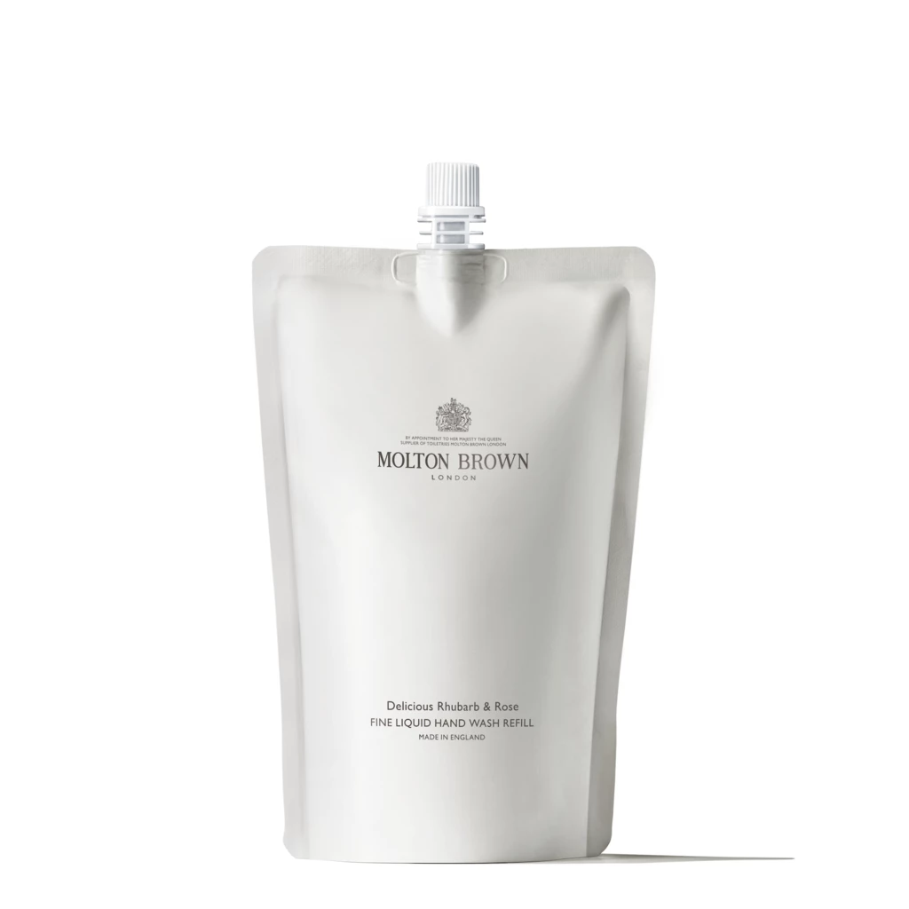 Molton Brown - Delicious Rhubarb & Rose Fine Liquid Hand Wash Refill 400 ml på KICKS.se