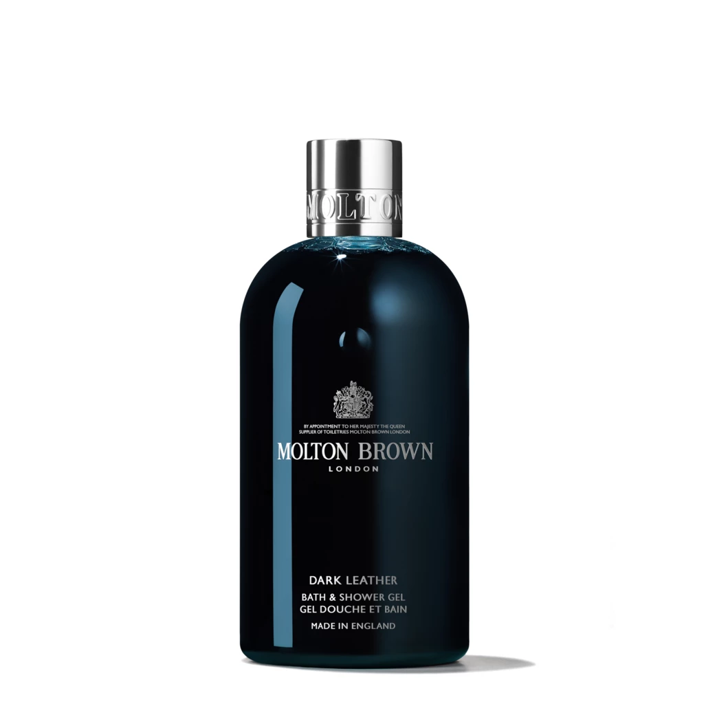Molton Brown - Dark Leather Bath & Shower Gel 300 ml på KICKS.se
