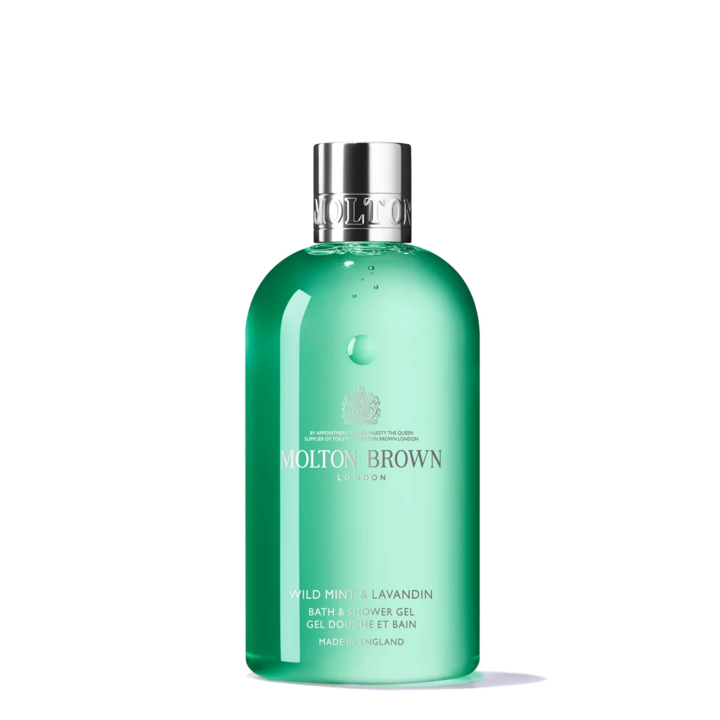 Molton Brown - Wild Mint & Lavandin Bath & Shower Gel 300 ml på KICKS.no
