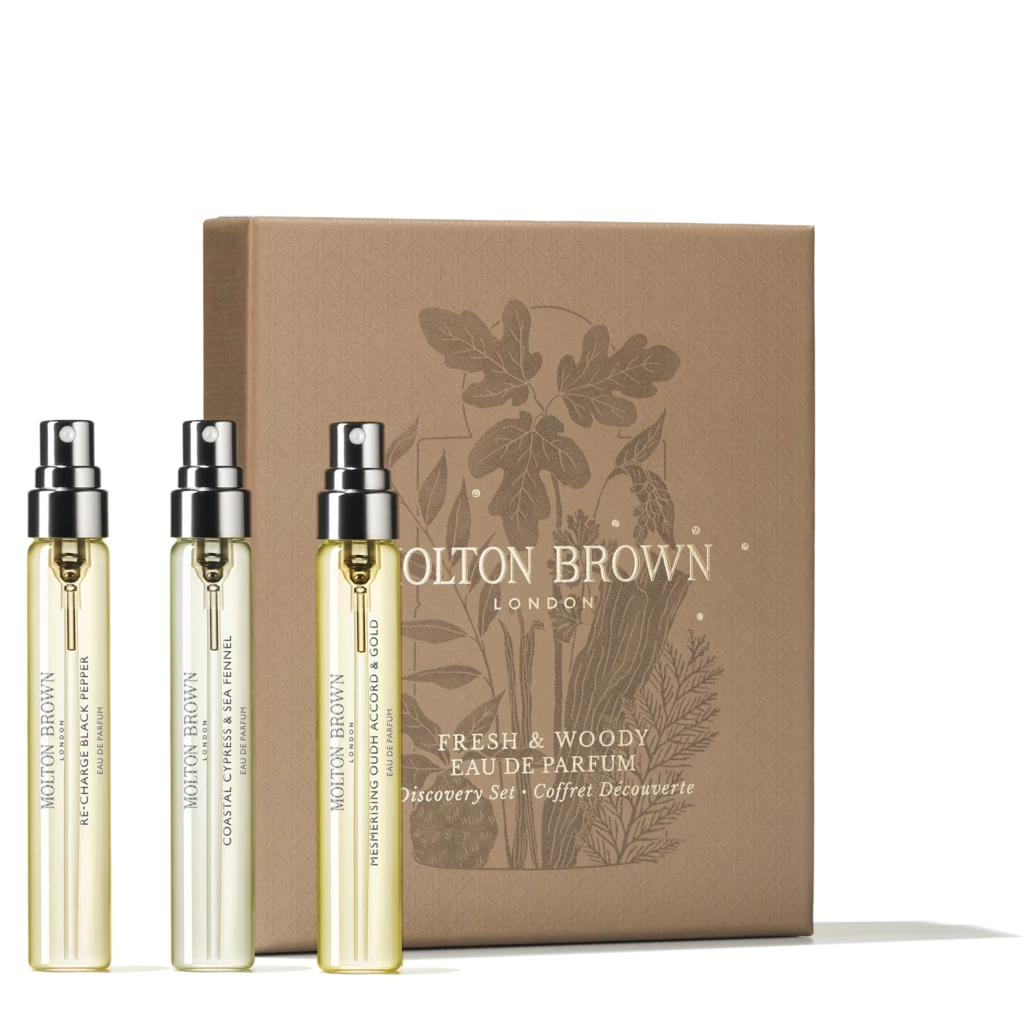 Molton Brown - Fresh & Woody EdP Discovery Set på KICKS.no