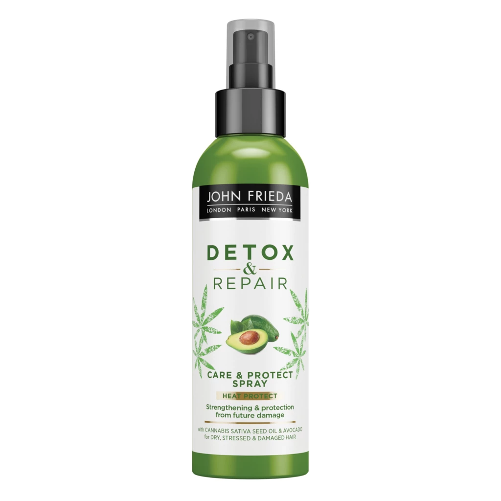 John Frieda - Detox & Repair Cannabis Sativa Seed Oil Care & Protect Spray 250 ml på KICKS.se