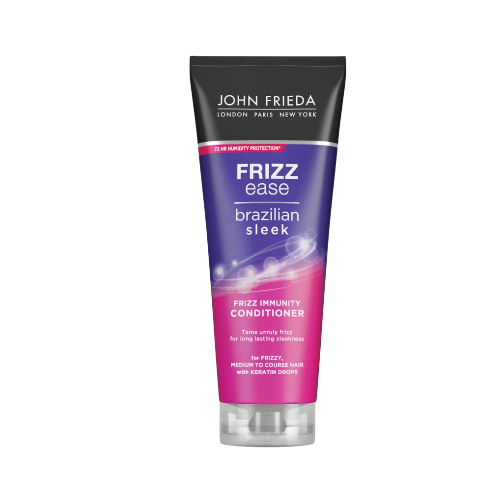 John Frieda - Frizz Ease Brazilian Sleek Frizz Immunity Conditioner 250 mlosoitteessa Kicks.fi