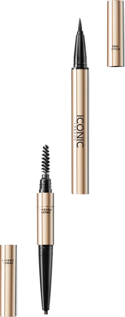 ICONIC London - Triple Precision Brow Definer Brow Definer Cool Brown på KICKS.se