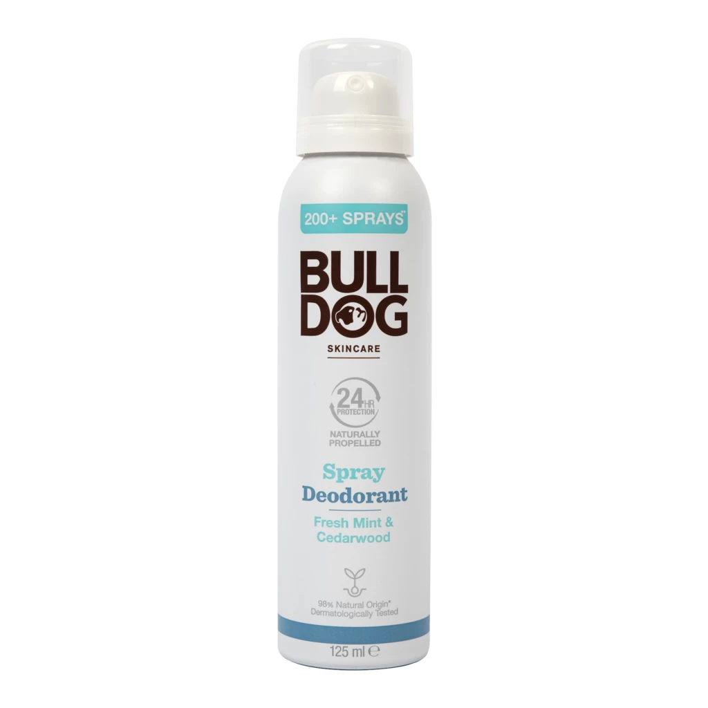 Bulldog - Fresh Mint & Cedarwood Spray Deodorant 125 ml på KICKS.se