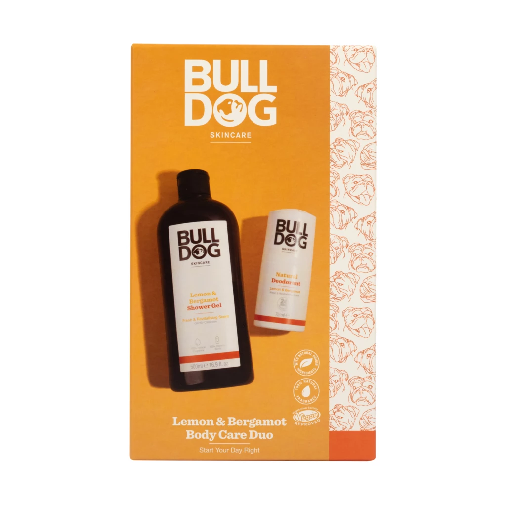 Bulldog - Lemon & Bergamott Deodorant Gift Box på KICKS.no